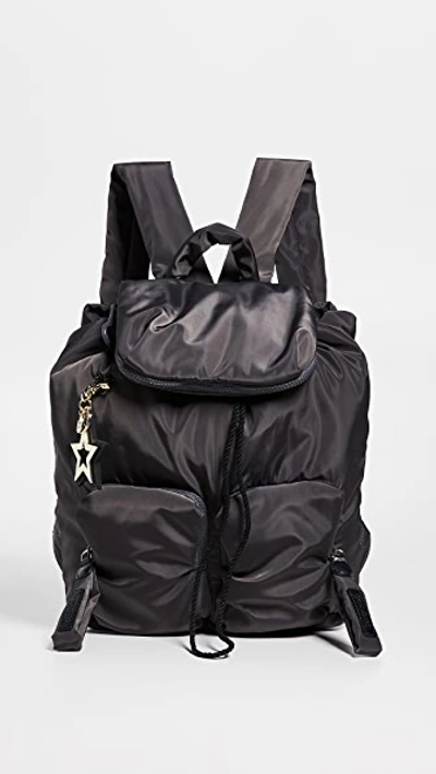 See By Chloé Joyrider Nylon Backpack In Minimal Gray