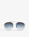 DIOR STRONGER AVIATOR SUNGLASSES,779-10017-716736106762