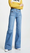 ALICE AND OLIVIA GORGEOUS WIDE LEG JEANS