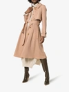 BURBERRY BURBERRY CINDERFORD WOOL TRENCH,800733413383926