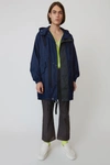 ACNE STUDIOS Hooded parka Midnight blue