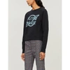 RAG & BONE ‘OUTER SPACE’ EMBROIDERED COTTON SWEATSHIRT