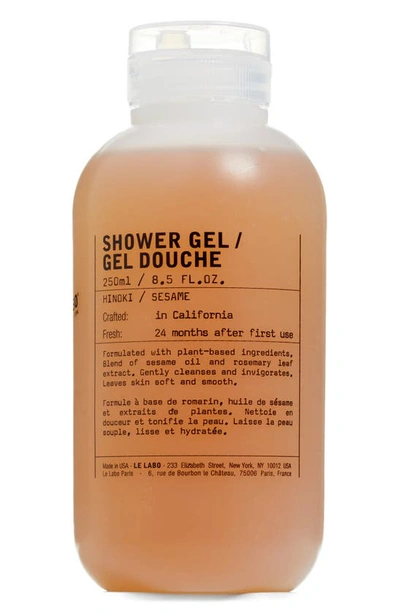 Le Labo Hinoki Shower Gel In Colourless
