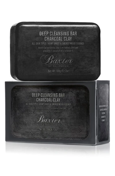 Baxter Of California Deep Cleansing Charcoal Clay Bar Soap, 7 oz