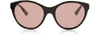 GUCCI DESIGNER SUNGLASSES GG0419S CAT-EYE ACETATE FRAME SUNGLASSES