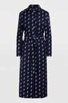 CHLOÉ EMBROIDERED TRENCH COAT,CHC19SMA76486 4A7