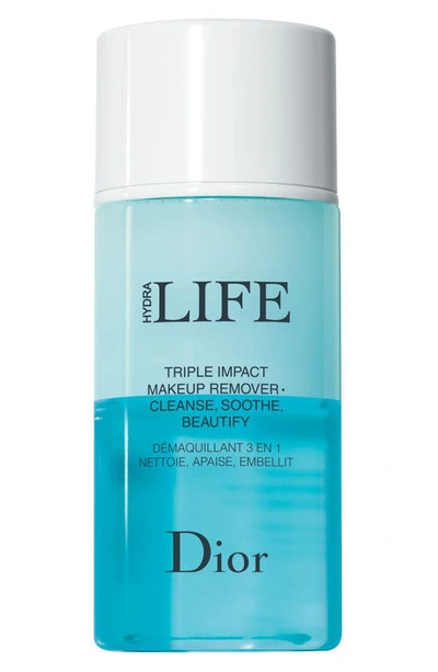 Dior Hydra Life Triple Impact Makeup Remover 125ml In White