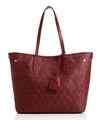 LIBERTY LONDON LITTLE MARLBOROUGH TOTE BAG IN IPHIS EMBOSSED LEATHER