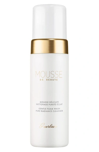 Guerlain Mousse De Beaute Gentle Foam Wash Pure Radiance Cleanser In White