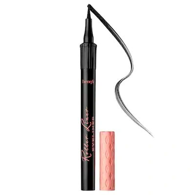 BENEFIT COSMETICS ROLLER LINER WATERPROOF LIQUID EYELINER BLACK 0.03 OZ/ 1.0 ML,P440951