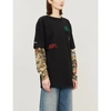 HERON PRESTON X CARHARTT LOGO-PRINT COTTON-JERSEY T-SHIRT