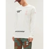OFF-WHITE IMPRESSIONISM-PRINT COTTON-JERSEY TOP