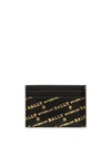 BALLY Bhar Logo Leather Card Case