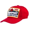 DSQUARED2 ADJUSTABLE MEN'S COTTON HAT BASEBALL CAP,BCM017405C000014065