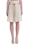 TORY BURCH BELTED SKIRT,10795455