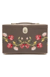Wolf Zoe Medium Jewelry Box - Grey In Mink