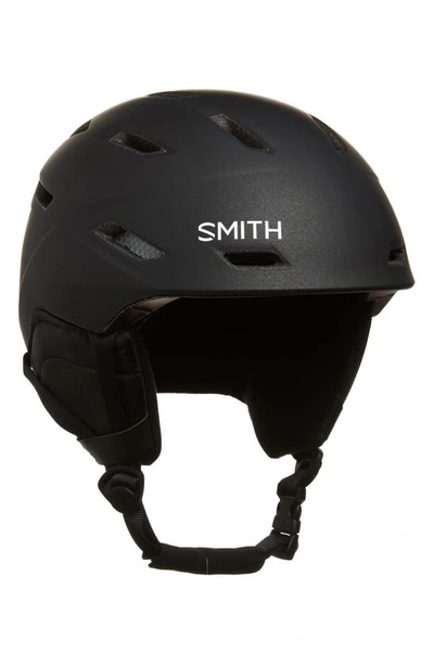 Smith Mirage With Mips Snow Helmet - Black In Matte Black Pearl