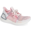 Adidas Originals Ultraboost 19 Primeknit Running Sneakers In Pink