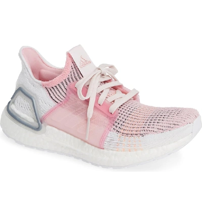 Adidas Originals Ultraboost 19 Primeknit Running Sneakers In Pink