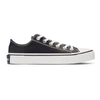 MARC JACOBS MARC JACOBS BLACK REDUX GRUNGE SATIN SNEAKERS