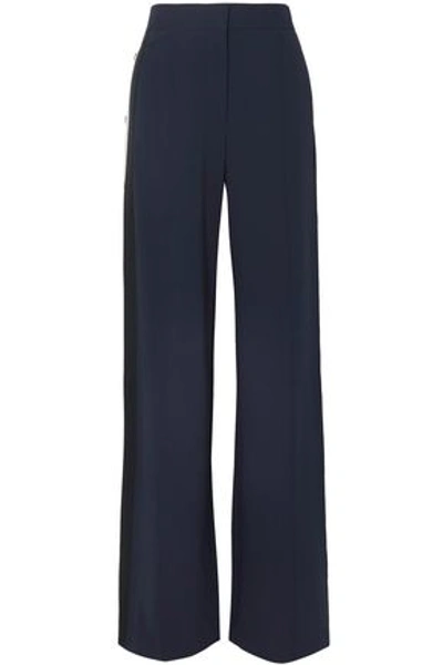 Veronica Beard Woman Russo Snap-detailed Stretch-crepe Wide-leg ...