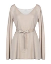 Malo Sweaters In Beige
