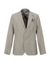 Manuel Ritz Suit Jackets In Khaki