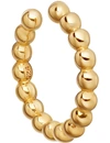 ASTLEY CLARKE 18CT 黄 金 镀金的银 STILLA 串珠 耳 袖口,996-10080-39088YNOECF