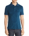 Vilebrequin Men Ready To Wear - Men Terry Cloth Polo Shirt Solid - Polo - Pacific In Spray