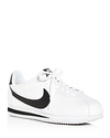 Nike White Classic Cortez Sneakers In White/black