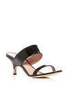 GIUSEPPE ZANOTTI WOMEN'S KITTEN-HEEL SLIDE SANDALS,E900066