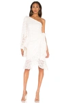 KEEPSAKE Retrospect Midi Dress In Ivory,KPSA-WD469