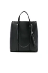 MARC JACOBS MARC JACOBS THE TAG TOTE 31 IN BLACK.,MARJ-WY417