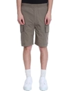 NEIL BARRETT Neil Barrett Khaki Cotton Shorts,10795764