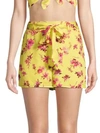 CAMI NYC The Cluda Floral Silk Georgette Shorts