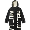 HELMUT LANG Helmut Lang Logo Duffel Coat,I09HM406-BK5