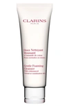 CLARINS GENTLE FOAMING CLEANSER WITH COTTONSEED FOR NORMAL/COMBINATION SKIN TYPES, 4.4 oz,020603