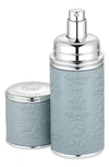 CREED GREY WITH SILVER TRIM LEATHER ATOMIZER, 1.7 oz,1605000441