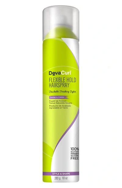 Devacurl Flexible Hold Hairspray Touchable Finishing Styler 10 oz/ 283 G