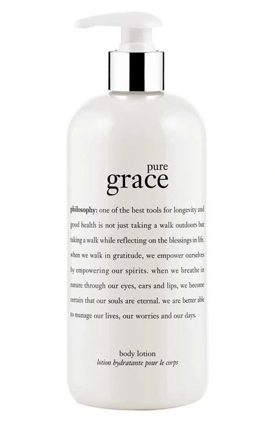 Philosophy Pure Grace Perfumed Body Lotion 16 oz/ 480 ml In No Color