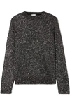 SAINT LAURENT SEQUINED STRETCH-KNIT jumper