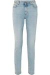 GUCCI Embroidered high-rise skinny jeans