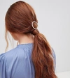 ORELIA PEARL CIRCLE HAIR CLIP-GOLD,ORE23396