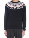 GIVENCHY GIVENCHY INTARSIA KNITTED SWEATER