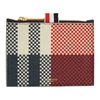 THOM BROWNE THOM BROWNE NAVY SMALL COIN PURSE CARD HOLDER