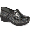 Dansko Pro Xp 2.0 Clog In Fossilized Patent Leather