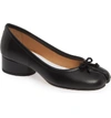 Maison Margiela Tabi Toe Ballet With Low Heel In Multi