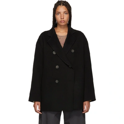 Acne Studios Odine 大衣 In Double-breasted Wool Coat