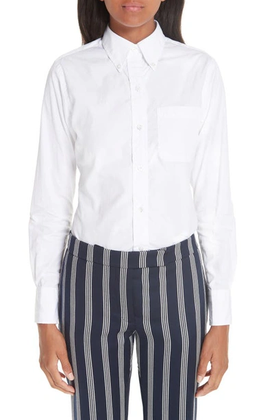 THOM BROWNE THOM BROWNE COTTON SHIRT,FLL005E-03113