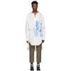 BED J.W. FORD WHITE LONG SHIRT